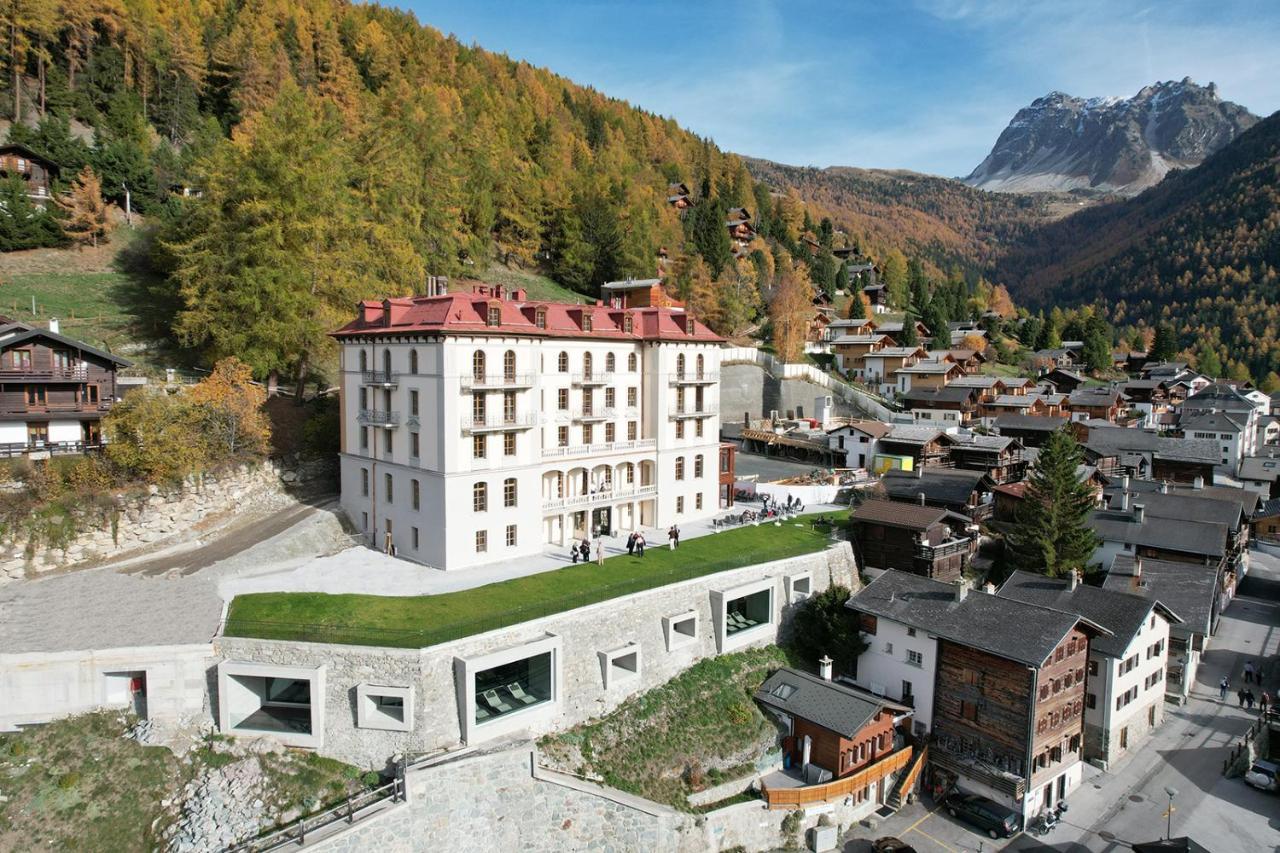 Grand Hotel Du Cervin - Auberge De Jeunesse Et Spa Сен-Люк Экстерьер фото